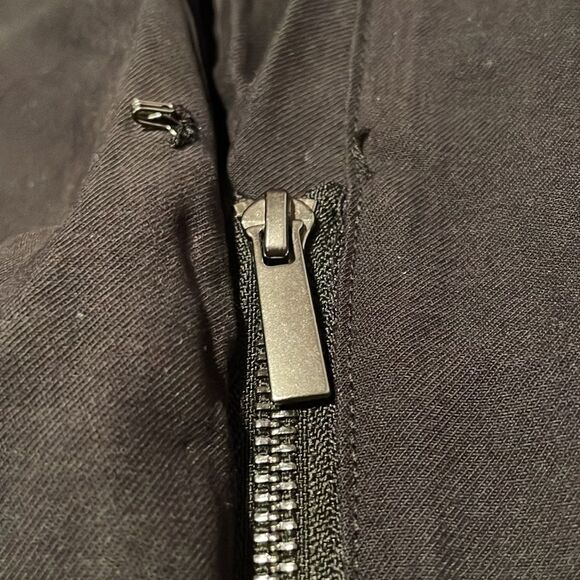 Nine West- Drapey Utility Jacket in Mineral Black- Zip Closure- Size X-S- NWT - Picture 10 of 14